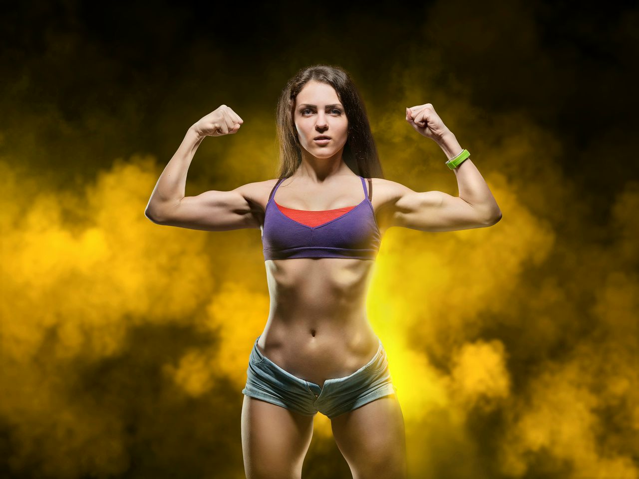 Athletic girls in Varri